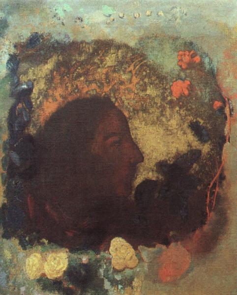 Odilon Redon Portrait of Paul Gauguin oil painting picture